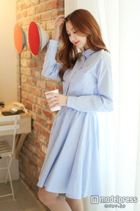 シャツワンピース「ogage japan」6,980円(税込)