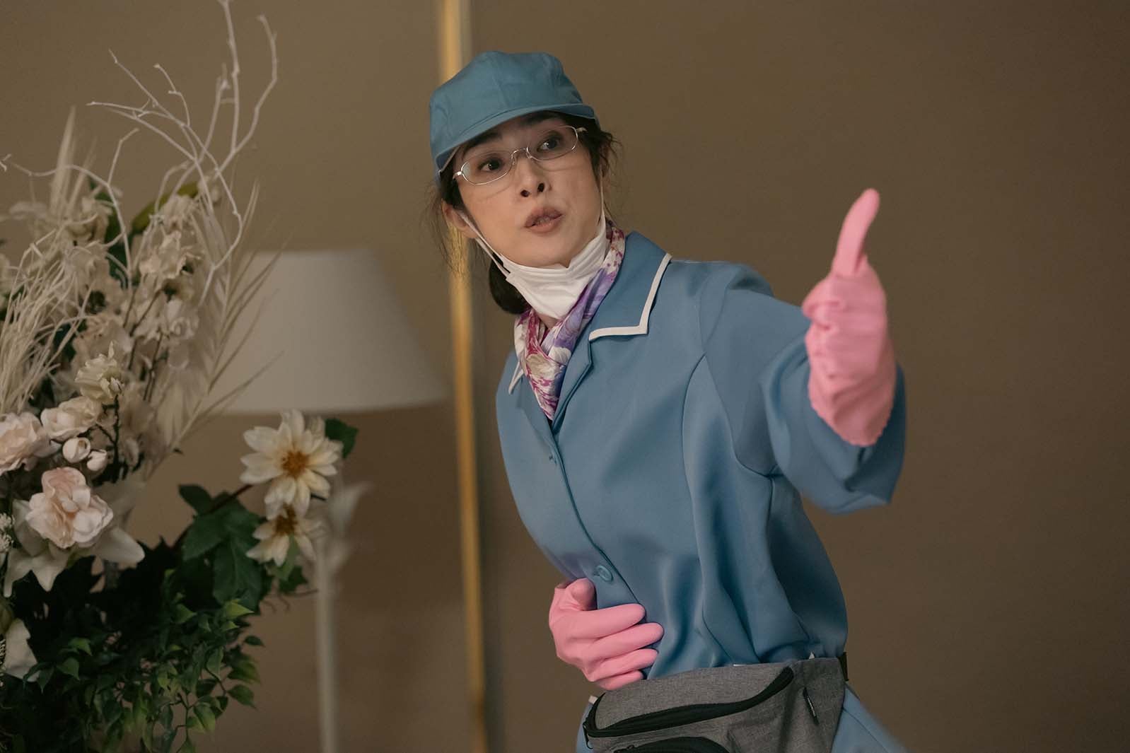 天海祐希「合理的にあり得ない～探偵・上水流涼子の解明～」第4話より（C）カンテレ