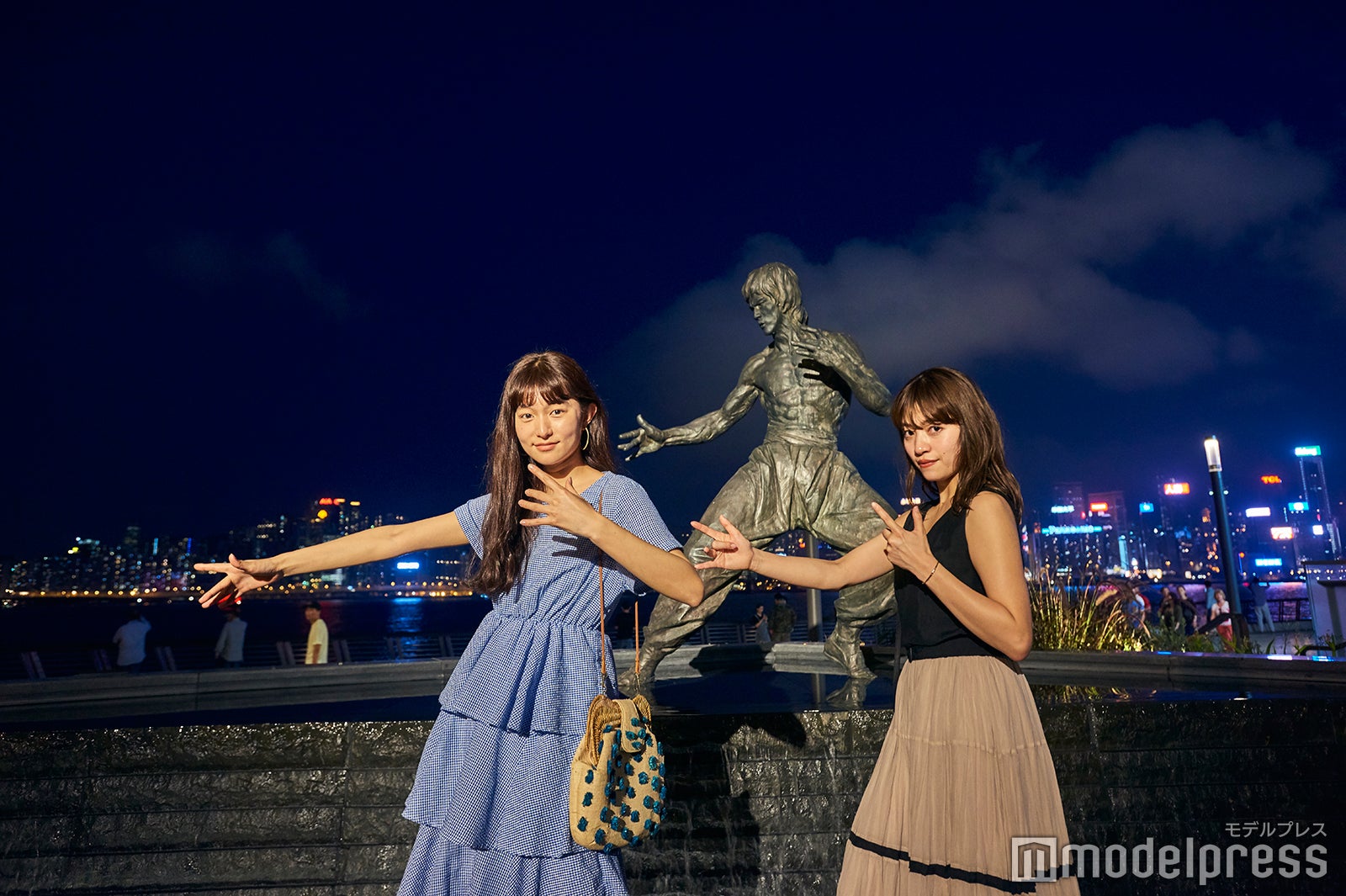 香港のマストフォトスポット、ブルース・リーの銅像は外せません！（C）モデルプレス