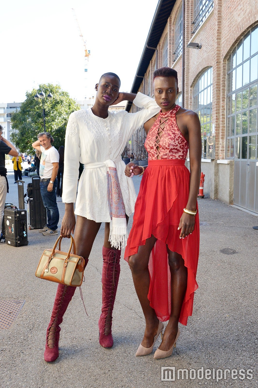 スナップ（C）モデルプレス