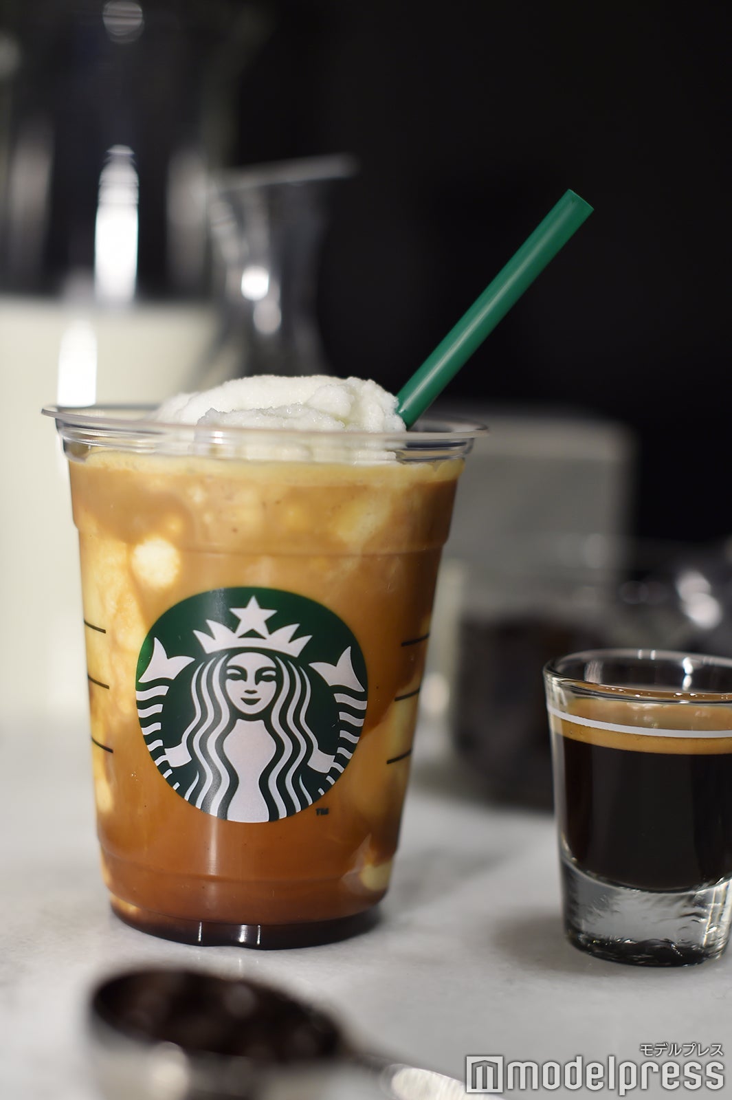 「エスプレッソ アフォガート フラペチーノ（R）」 （C）モデルプレス