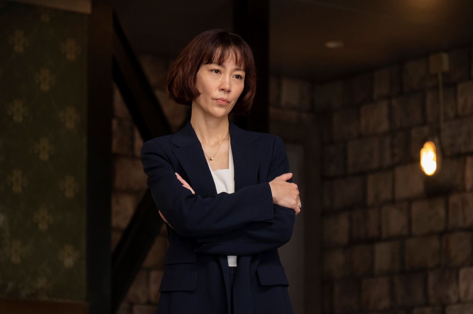 木村佳乃／「アバランチ」第1話より（C）カンテレ・フジテレビ