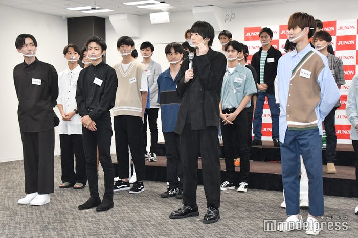 「第33回ジュノン・スーパーボーイ・コンテストBEST35お披露目記者会見」の様子(C)モデルプレス