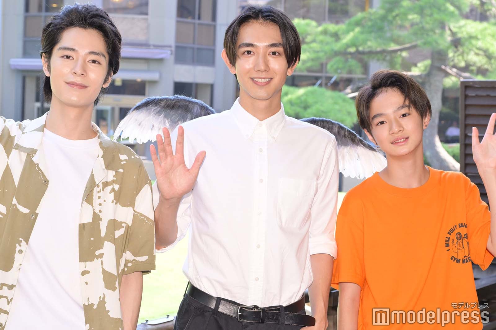 塩野瑛久、駒木根葵汰、越山敬達（C）モデルプレス