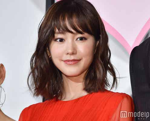 桐谷美玲、三浦翔平との熱愛報道後初の公の場「クリスマスが近いので…」