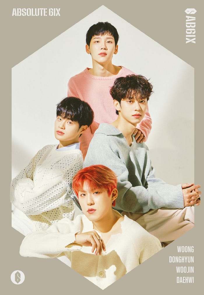 AB6IX JAPAN DEBUT MINI ALBUM『ABSOLUTE 6IX』(11月24日発売)AB6IX盤(提供写真)