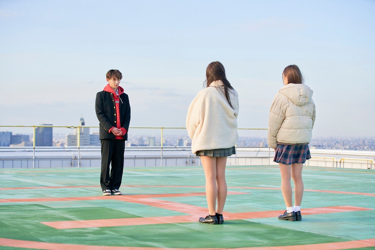 とらい、ヒナ、ななか「恋する◆週末ホームステイ 2021冬 Tokyo」（C）AbemaTV, Inc.