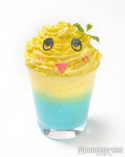 「ふわふわアイスラテ」￥880（税抜）（C）ふなっしー