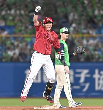 広島・佐々木が決勝打 ド派手ガッツポーズ 最下位転落危機救った「ほっとした気持ち」 勝負強さも発揮プロ初猛打賞