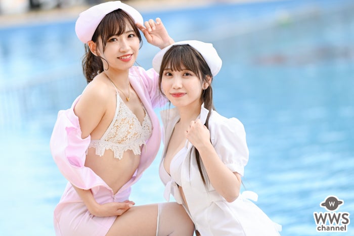 写真特集】CURTiA・有沢美矢＆結野優姫、セクシーナースに扮したコラボ