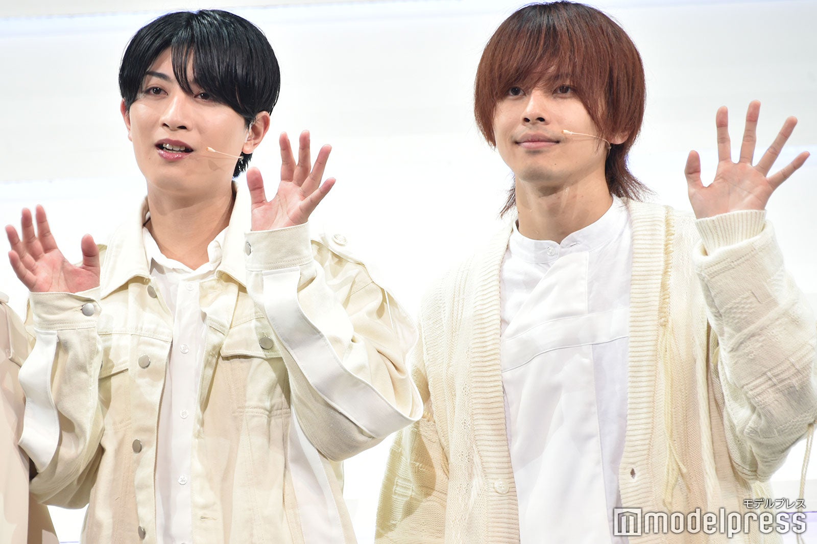 佐々木のアドリブにドキドキしていた本高克樹、メンバーを優しく見守っていた矢花黎／「MASSARA」初日前会見より（C）モデルプレス