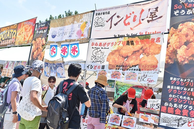 「MARINE STAGE」前フードエリアの様子