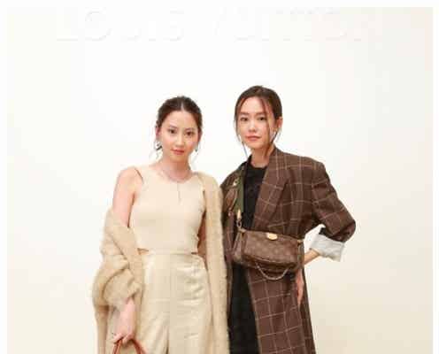 桐谷美玲&河北麻友子“みれまゆ”「ルイ・ヴィトン」コーデがかっこいい
