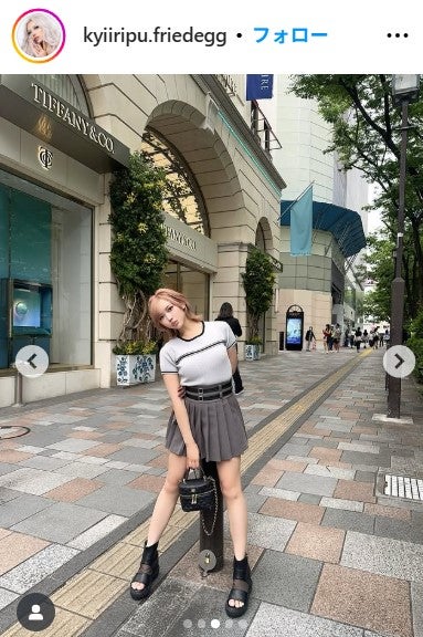 きぃぃりぷ（鈴木綺麗）Instagramより