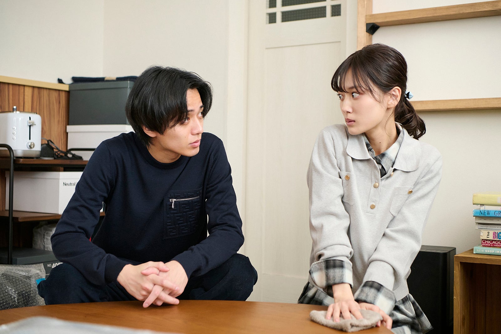 永瀬廉、山下美月「御曹司に恋はムズすぎる」第9話（C）カンテレ