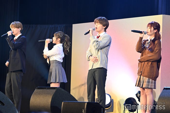 南平達矢、中島結音、國本陽斗、実熊瑠琉(C)モデルプレス