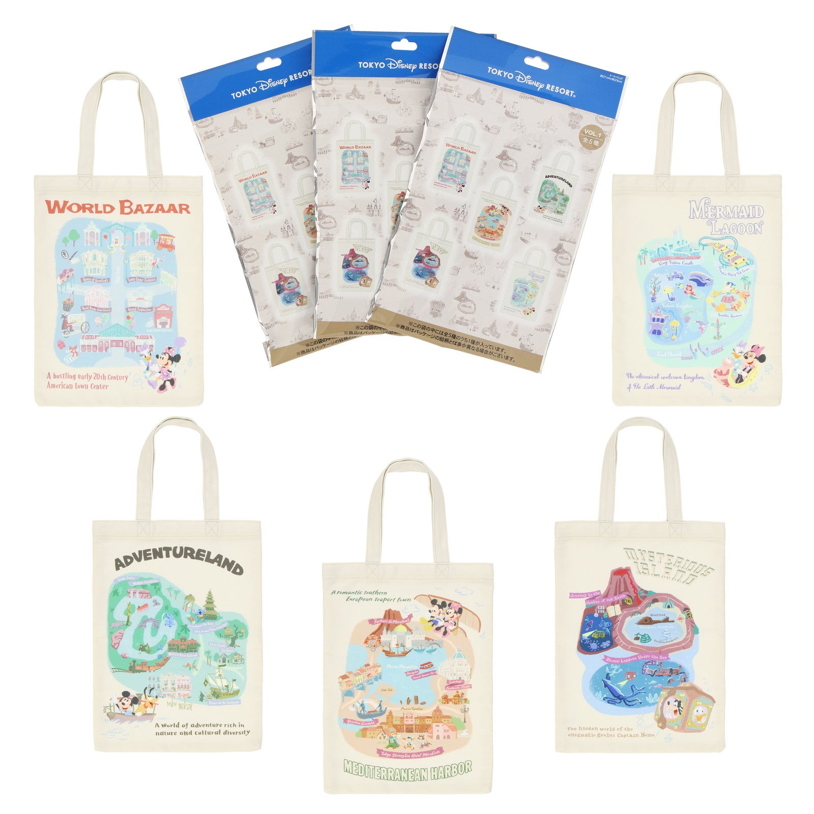 トートバッグ¥1,200
（C）Disney