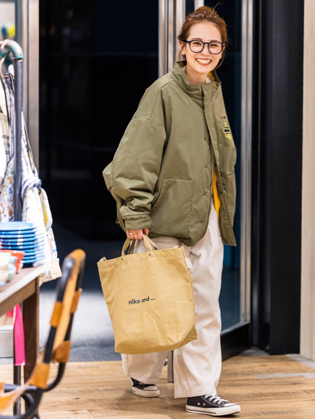人気スタッフプロデュース企画〕裏フリースジャケット てぃらさん