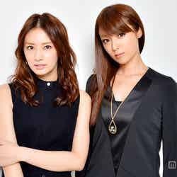 モデルプレスのインタビューに応じた北川景子（左）、深田恭子（右）