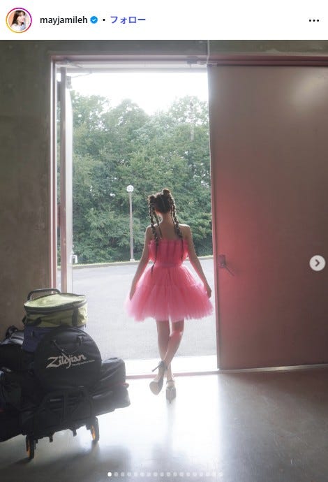 May J.Instagramより
