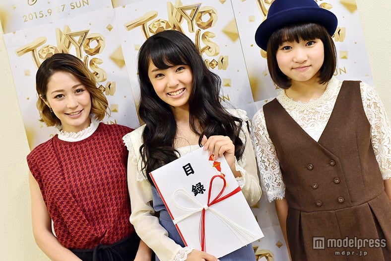 ラリソン彩華さん、和田優香さん、北村來嶺彩さん