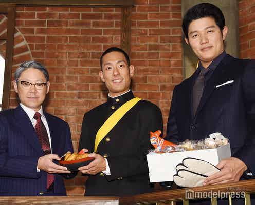 鈴木亮平、大河撮影中は「世間から隔絶された状態」寂しさ吐露 中村勘九郎&阿部サダヲに“たすきリレー”<大河ドラマ主演バトンタッチセレモニー>