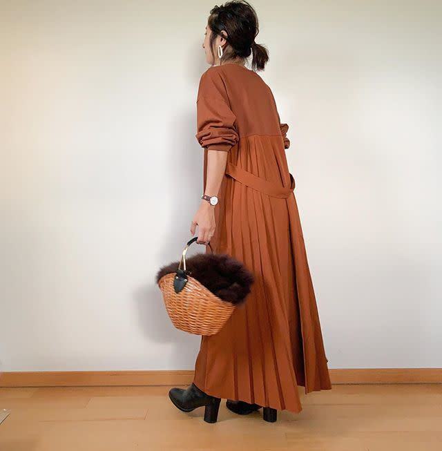 身長155cm未満の大人女子にぴったり この秋おすすめのワンピースコーデ8選 モデルプレス