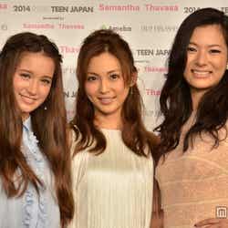 (左から)トラウデン直美、押切もえ、松尾幸実