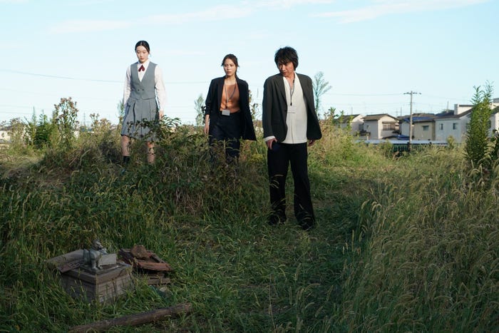 清乃あさ姫、広瀬アリス、藤原竜也「全領域異常解決室」第2話(C)フジテレビ