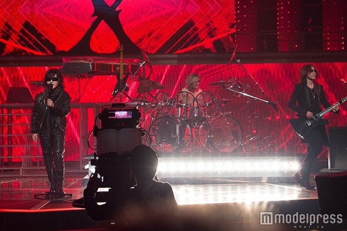 X JAPAN/写真はリハーサルより(C)モデルプレス