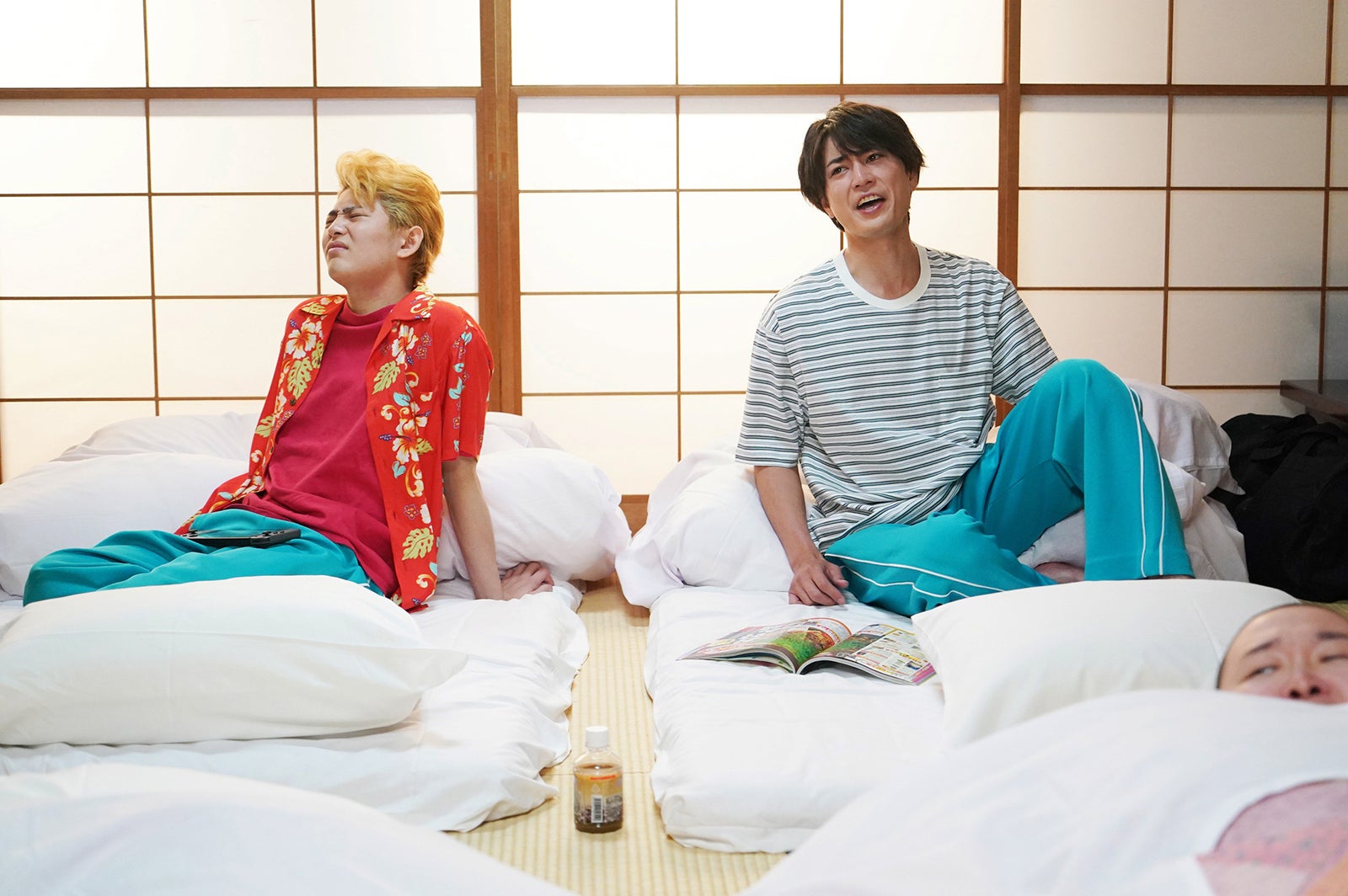 春本ヒロ、間宮祥太朗／「ナンバMG5」第8話より（C）フジテレビ