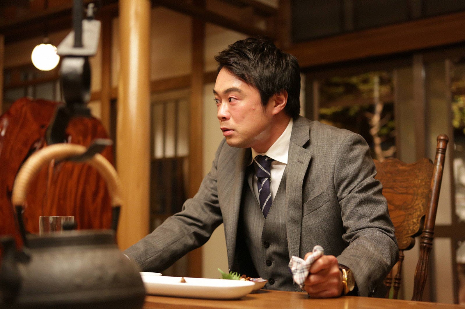 尾上寛之／「モンテ・クリスト伯 ー華麗なる復讐ー」第5話より（C）フジテレビ