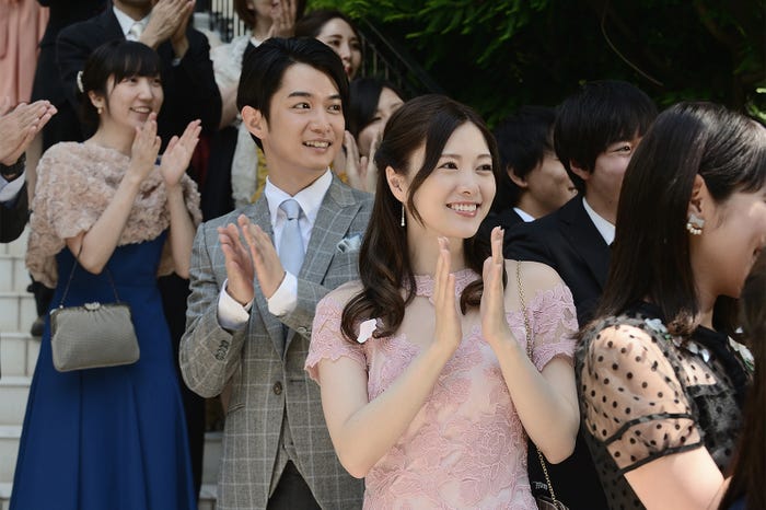 千葉雄大、白石麻衣(C)2020映画「スマホを落としただけなのに2」製作委員会