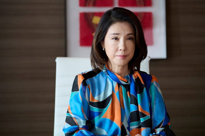 筒井真理子「御曹司に恋はムズすぎる」第9話(C)カンテレ