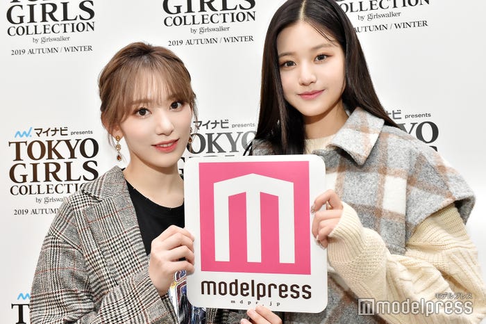 宮脇咲良&チャン・ウォニョン(C)モデルプレス