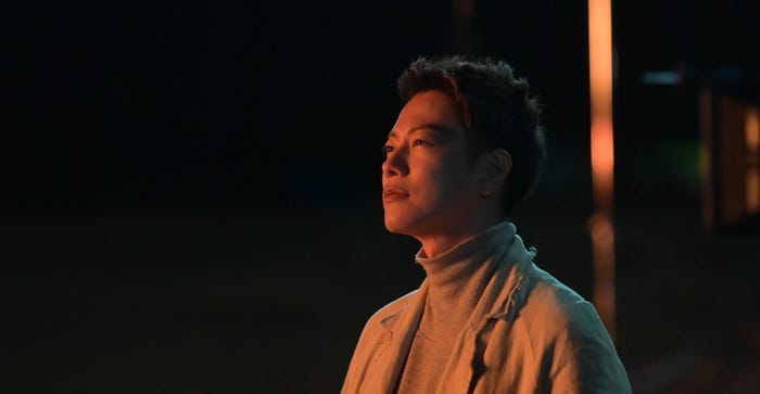 佐藤健/新TVCM「つくるを拓く」篇メイキングカット(提供写真)