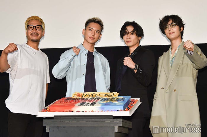 うえきやサトシ、三山凌輝、川村壱馬、塩野瑛久 (C)モデルプレス