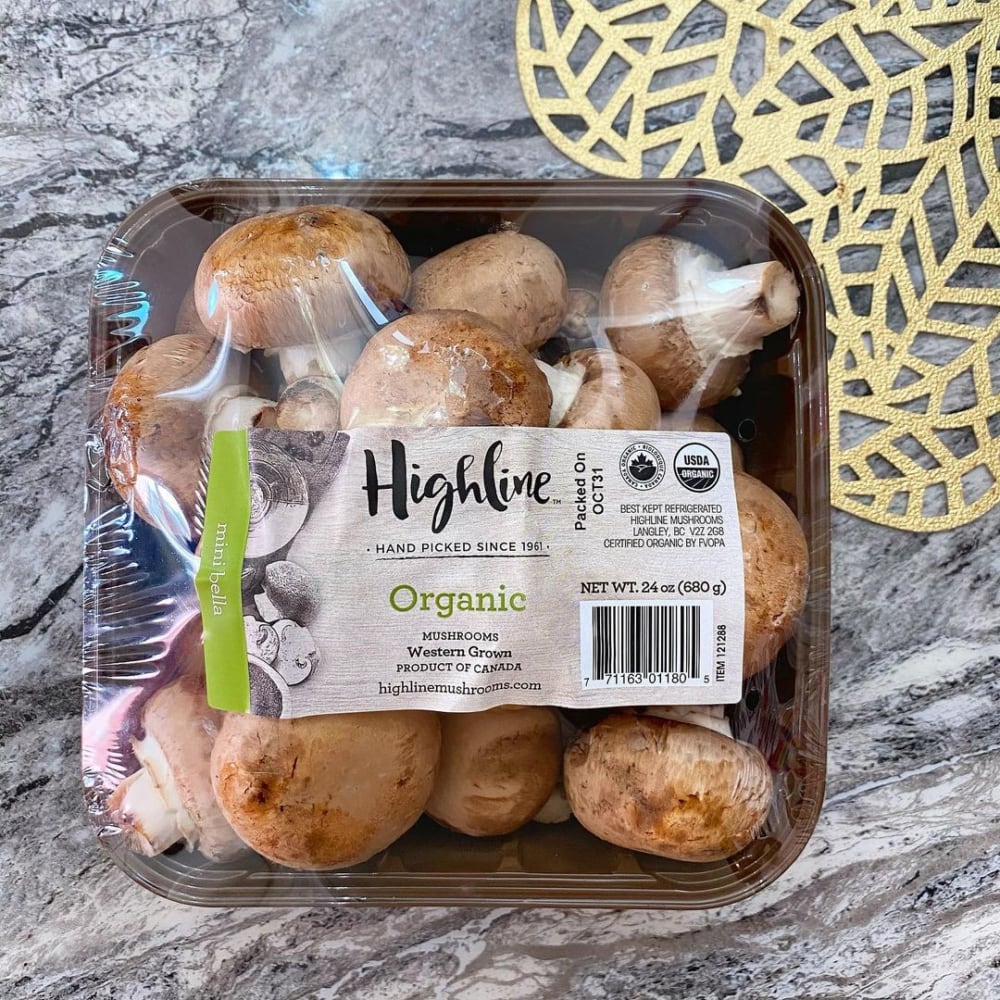 コストコのブラウンマッシュルーム