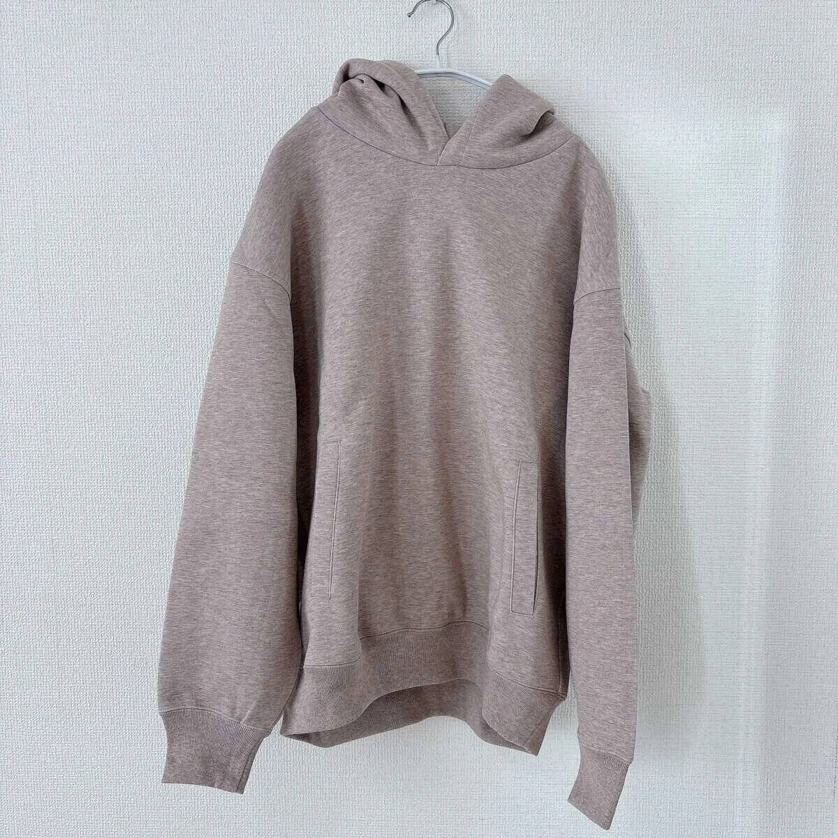 2026春ユニクロ大人女性おすすめスウェットオーバーサイズプルパーカ