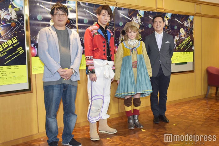 毛利亘宏氏、矢崎広、生駒里奈、毛利衛氏 (C)モデルプレス