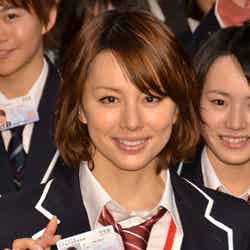 ドラマ『35歳の高校生』スペシャル入学式制作発表に出席した米倉涼子
