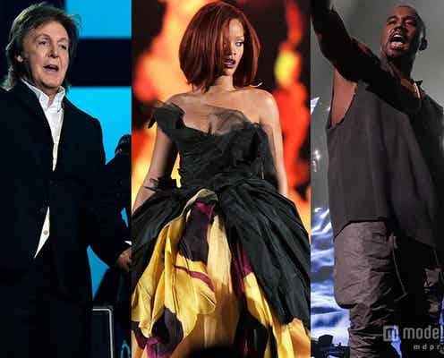 リアーナ×カニエ・ウェスト×ポール・マッカートニー、グラミーで世界初パフォーマンスへ