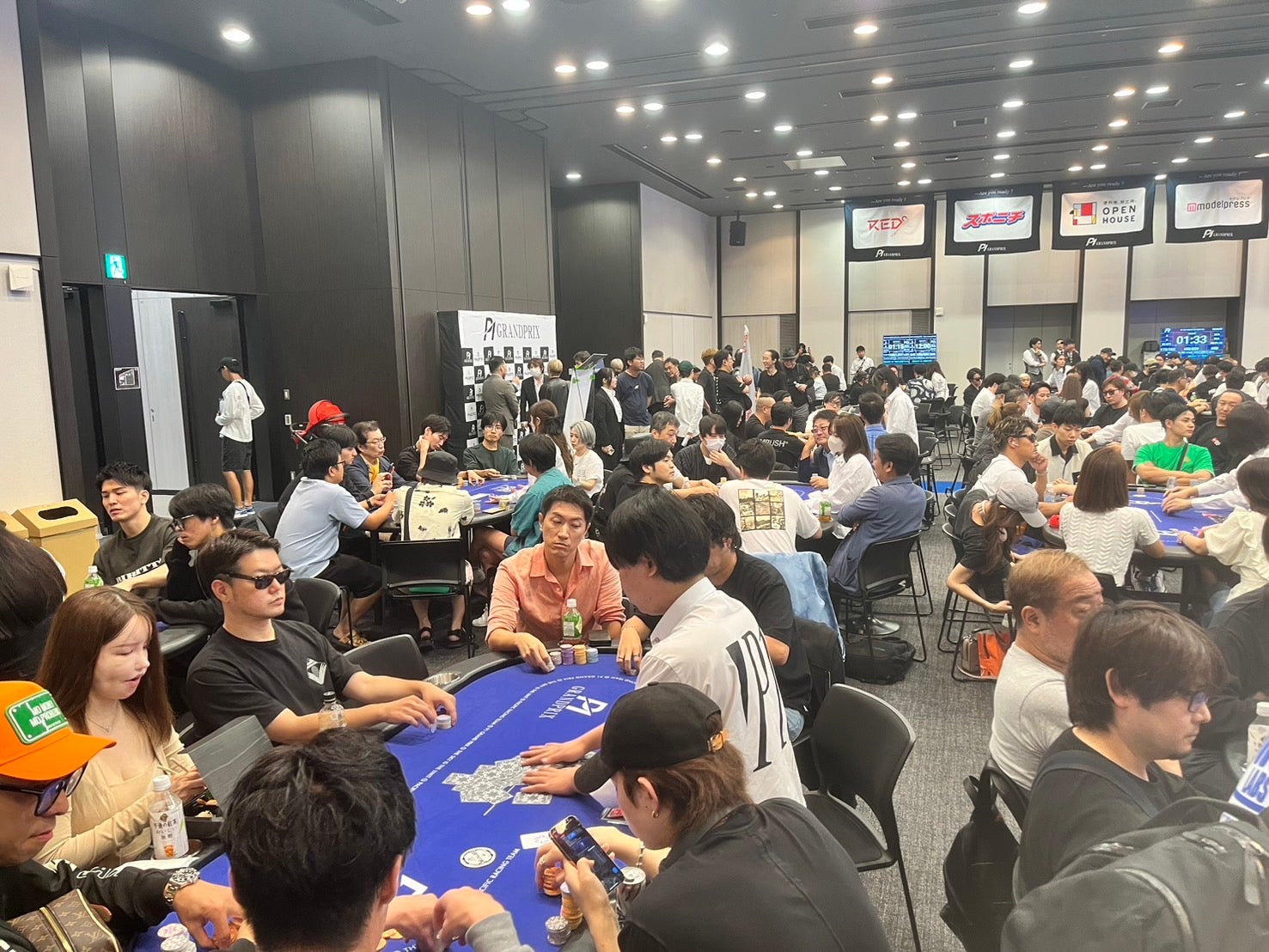 「P1 GRANDPRIX」会場の様子（提供画像）