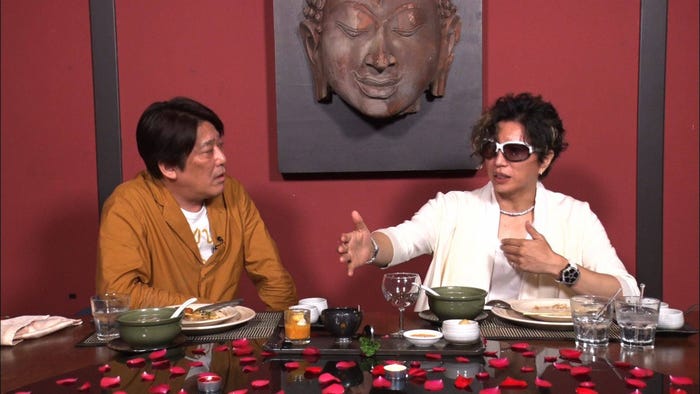 坂上忍、GACKT (C)フジテレビ