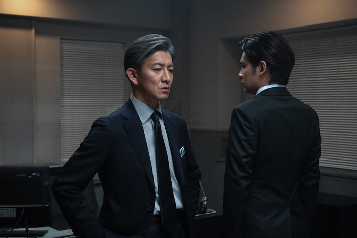 木村拓哉、北村匠海「風間公親-教場0-」第6話より(C)フジテレビ