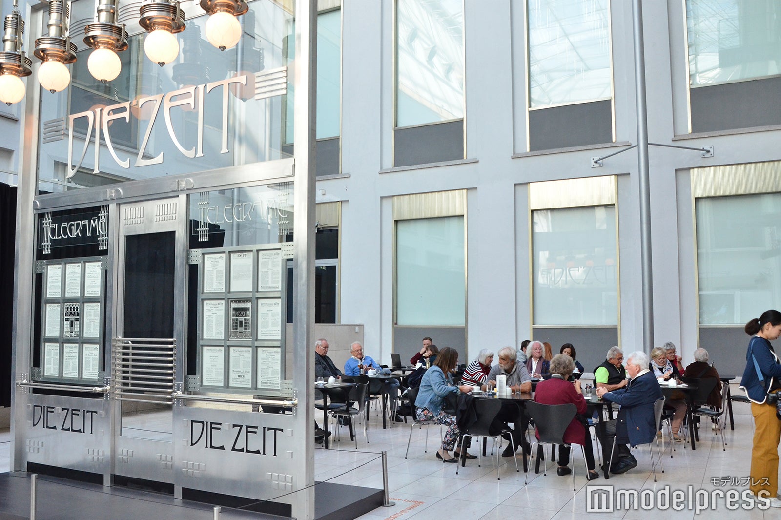 ウィーン・ミュージアム・カールスプラッツ内のお洒落なカフェ（C）モデルプレス