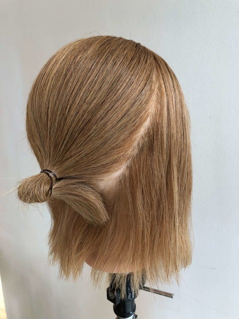 ショートボブでもお団子できます ねじってとめれば崩れない 超カンタンお団子ヘアアレンジ モデルプレス