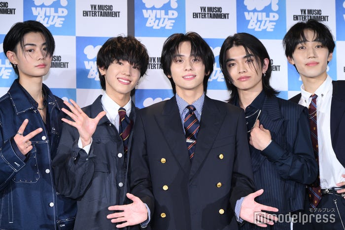 WILD BLUE(左から)鈴陽向、池田優斗、山下幸輝、宮武颯、鈴川直弥(C)モデルプレス