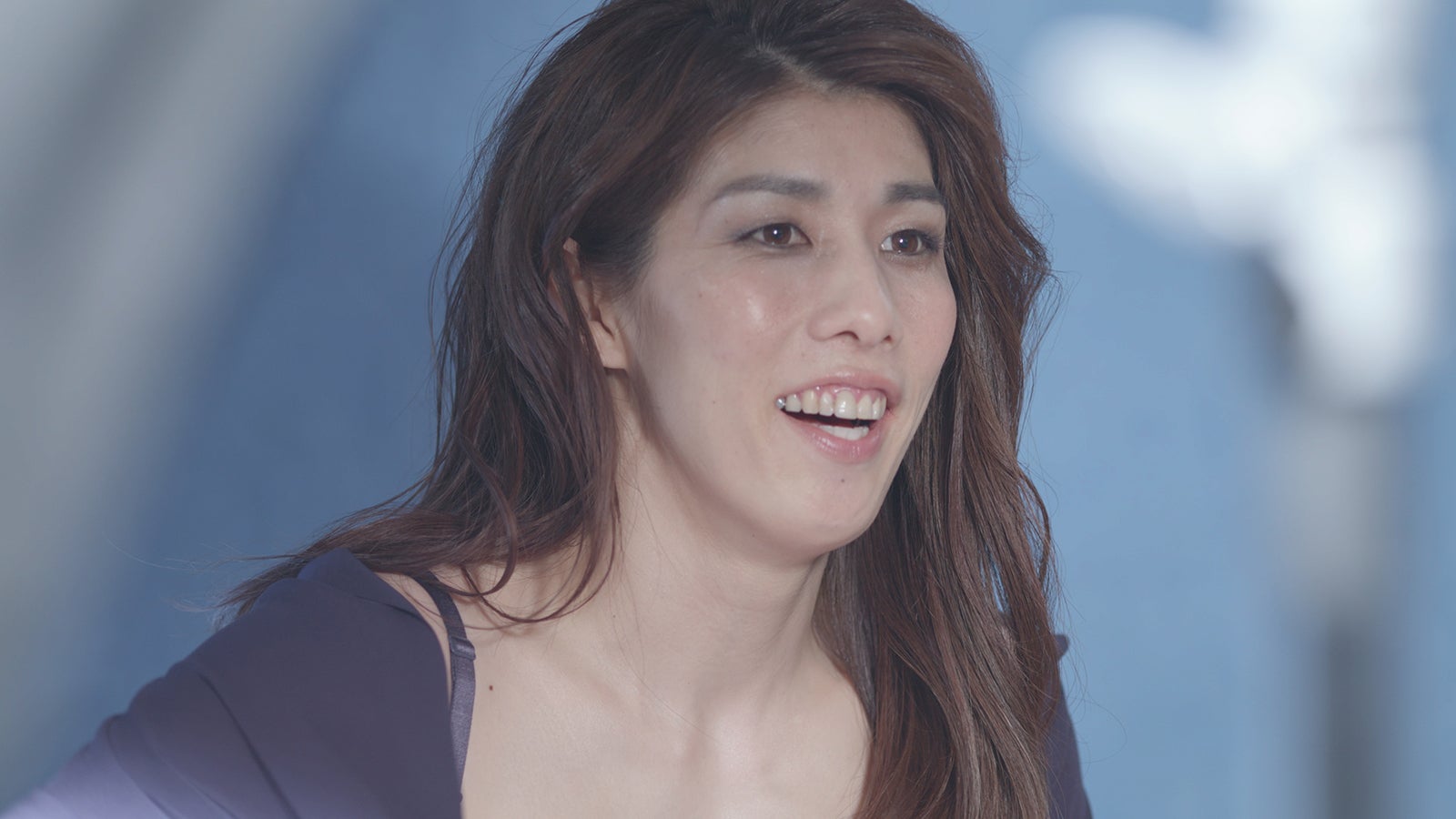 吉田沙保里／メイキングより（提供写真）