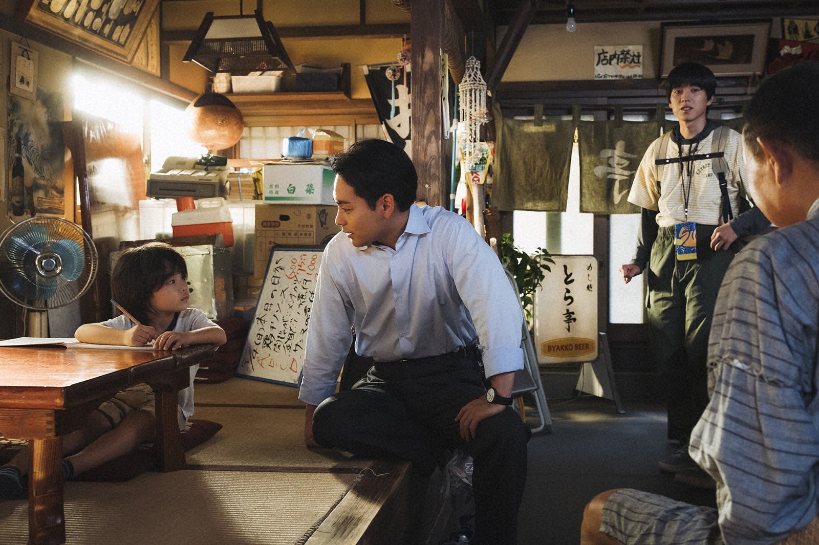 佐藤大空、柳楽優弥、坂東龍汰「ライオンの隠れ家」第6話（C）TBS